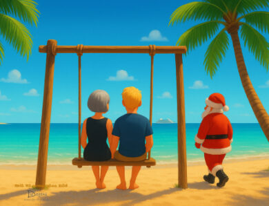 Weihnachten unter Palmen