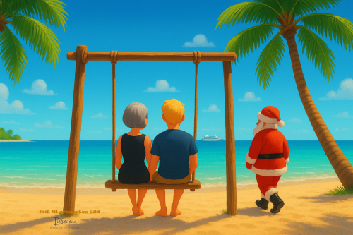 Weihnachten unter Palmen