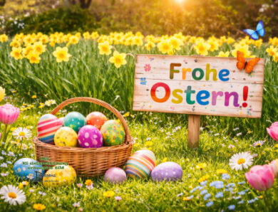 Der Osterhase hoppelt…