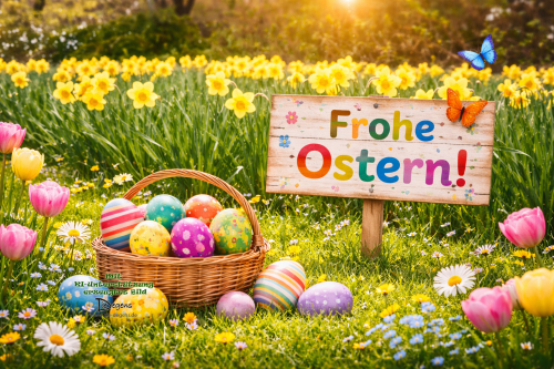 Der Osterhase hoppelt…